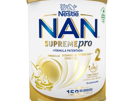 Nan Nestlé Supreme Pro 2 Leche de Continuación en Polvo, 800g Embalaje Deteriorado (Cad: 28 02 2026) Fashion