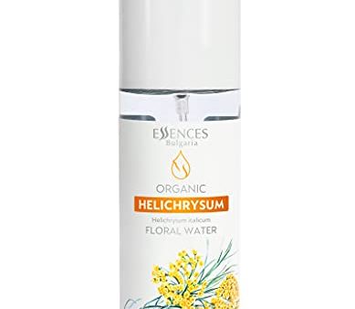 (Sin tapón) - Essences Bulgaria Agua Floral de Helicriso Orgánica 140ml - Cuidado Antienvejecimiento y Regeneración de la Piel Embalaje Deteriorado For Cheap