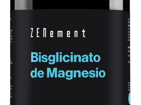 Bisglicinato de Magnesio Zenement - 350 mg de Magnesio Elemental por Dosis Diaria | 180 Cápsulas (Suministro para 3 Meses) | Alta Absorción y Asimilación | Reduce Cansancio y Fatiga Embalaje Deteriorado (Cad: 31 03 2027) Sale