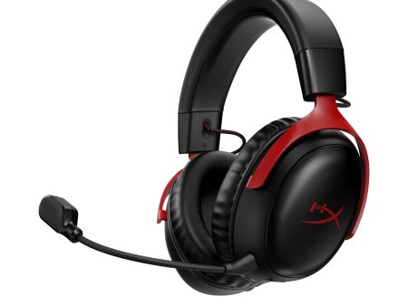 HP 77Z46AA Hyperx Cloud III Inalámbricos - Auriculares Gaming, Negro Rojo Reacondicionado Online Hot Sale