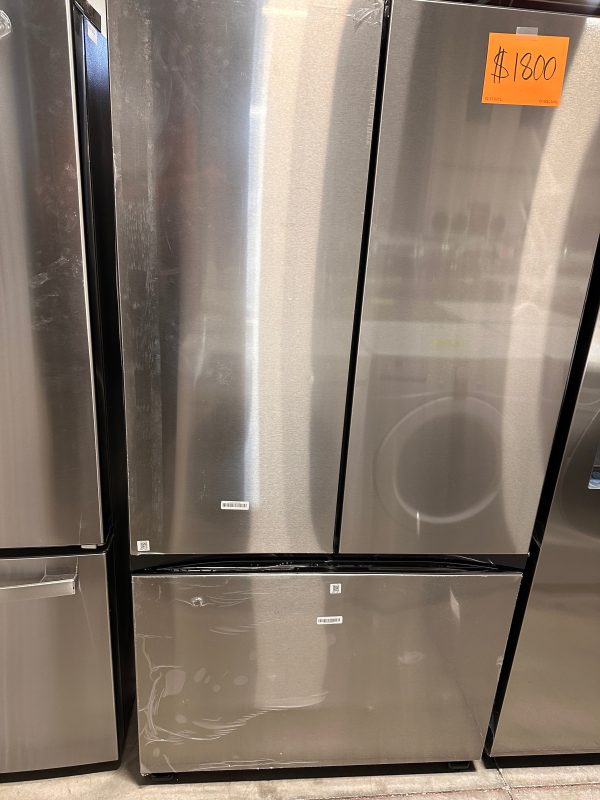 SAMSUNG BESPOKE 30 CU FT FRENCH DOOR REFRIGERATOR - REF12642 on Sale